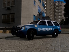 Paleto Bay Sheriff Tahoe.