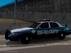 Paleto Bay Sheriff Speed Enforcement Crown Victoria.
