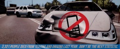 State Trooper "It can wait" campaign ad.