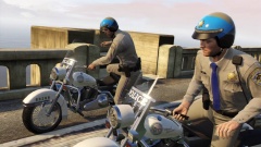 Michael & Trevor As Police Officers