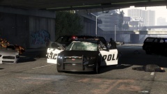 I feel sorry for the police car