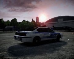 Impala in the sunset.