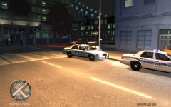 LCPD Supervisor vehicle on the scene of a felony traffic incident.