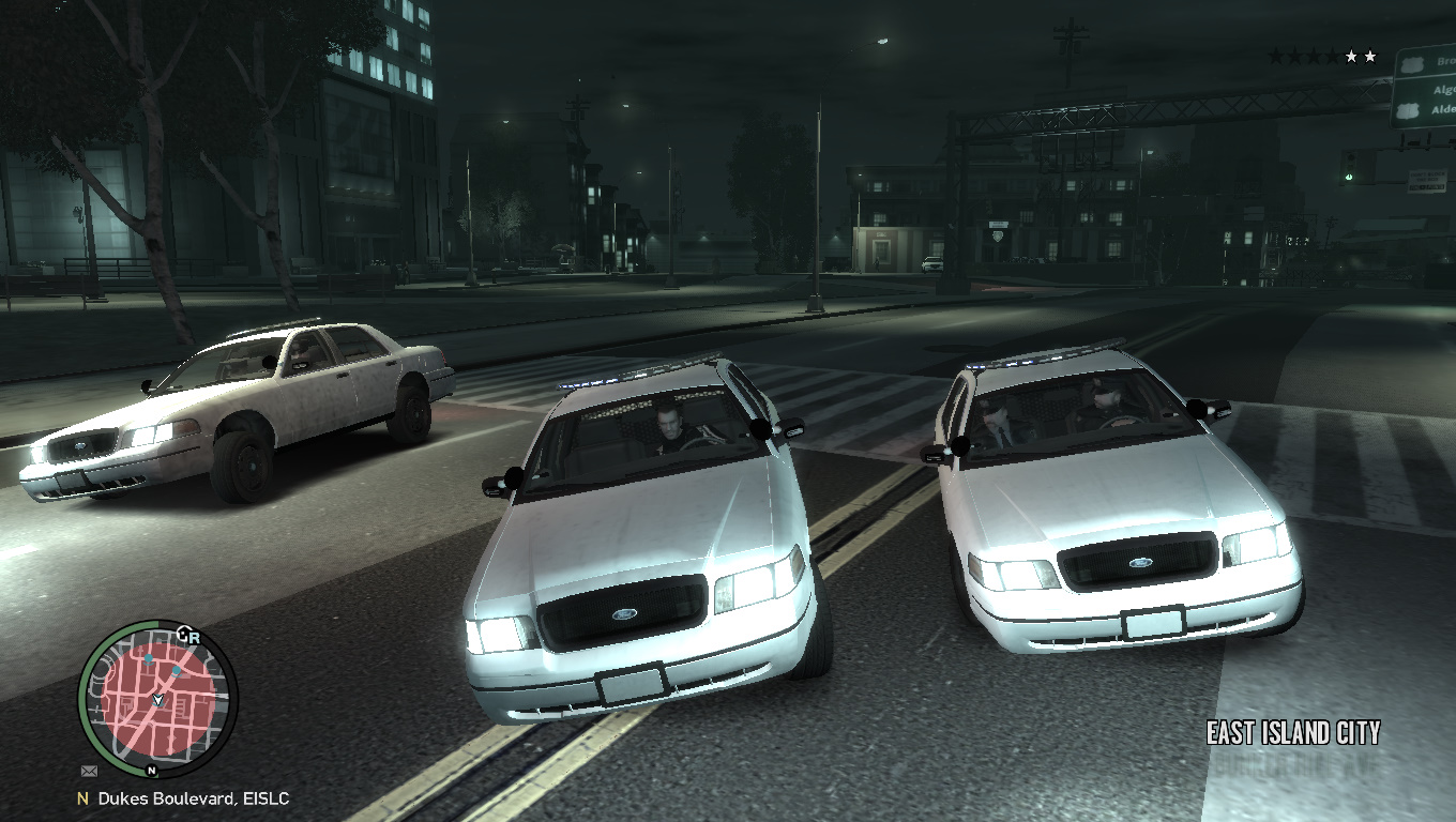 Police patrol