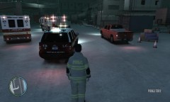 FDLC on scene of warehouse fire 2