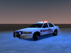 New Crown Vic with a CODE3-XF2300
