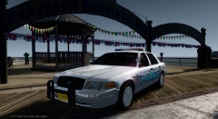 ELS v8 Marked 2008 Ford Crown Victoria w/ Hubcaps