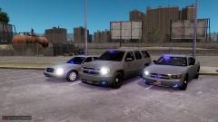 Liberty City Police Dept. Unmarked Vehicles