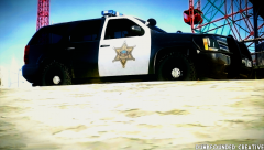 Orange County Sheriff's Department (CA) Chevy Tahoe SSV