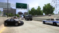 Chemical Spill Causes Car Crash