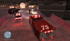 Medic 75 arrives on scene of Broken Bridge MVA