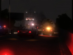 CHP holding up traffic for an MVA