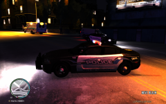 Shoot-out outside the gas station.