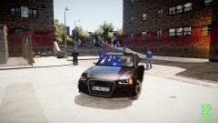 Audi RS4 ProViDa Zivilfahrzeug Hamburg