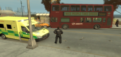 Taxi Crashes Into Bus Scene 4