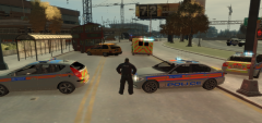 Taxi Crashes Into Bus Scene 2