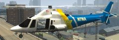 Alderney State Police Swift Helicopter