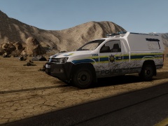South African Police Volkswagen Amarok