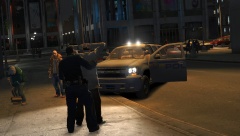 A brush with the law