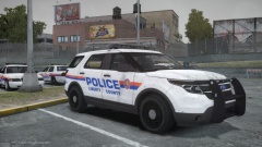 [WIP] - Liberty County Police Ford Explorer Textures - Based off the County Police of Nassau, New York