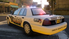 Liberty County Sheriff's CVPI