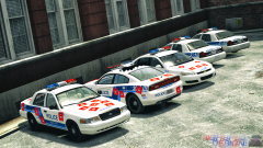 Montreal Police car fleet