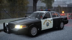 Throwback style 550 Area CHP Cruiser