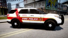 Liberty City Fire Police Ford Explorer