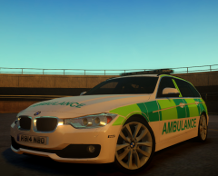 Liberty City Ambulance Service 2014 Police Bmw 330D (2)