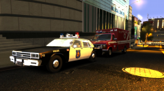 Outside the Medical Center