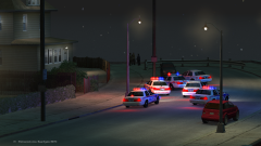 London Police Service Raid