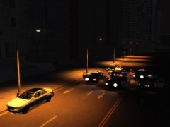 Felony stop by the LAPD