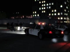 LAPD at officer needs help call