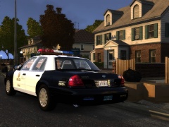 LAPD Crown Vic with a Code 3 MX-7000 lightbar