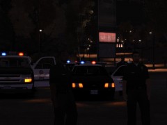 LAPD at night