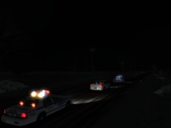 NYPD Highway Patrol units responding