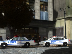NYPD police cars