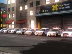 NYPD Surge Drill