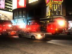 FDNY and NYPD on scene of a structure fire