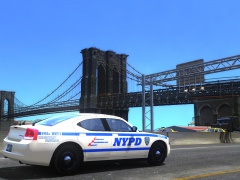 NYPD Highway Patrol and the Brooklyn Bridge