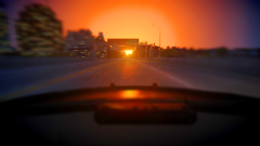 Off into the sun set!