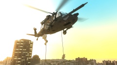 US Rangers Fast Roping