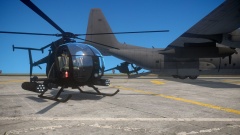 Little Birds being unloaded