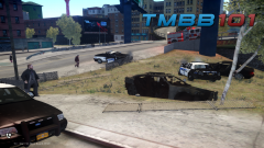 LCPD Broker-Dukes Sector Pursuit end in death and several destroyed vehicles.