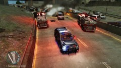 Multiple Car Pile-Up / Fire