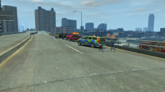 Finnaly stopped the fleeing car (Pic 2)