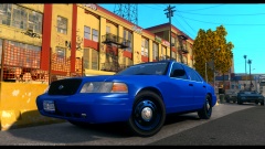 2008 Unmarked Police CVPI P-71 POV