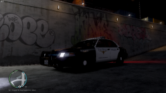 Fort Worth PD Texture On sheriff Van Dycks CVPI