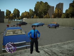 Neutral day at parking area of Station