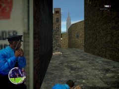 NYPD shootout - Alleyway